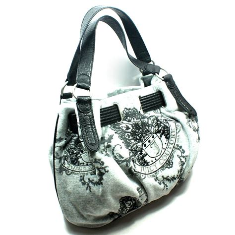 Juicy Couture Medium Grey Free Style Shoulder Bag YHRUS475 Juicy