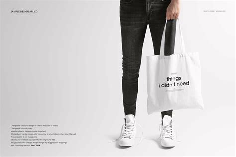 Tote Bag Mockup Set V Masterbundles