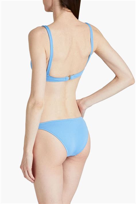 MELISSA ODABASH Bari Ribbed Low Rise Bikini Briefs THE OUTNET