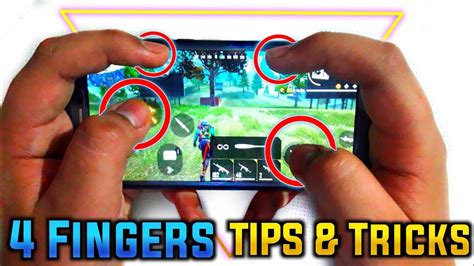 How To Play 4 Claw In Freefire Free Fire 4 Finger Tips And Tricks Youtube