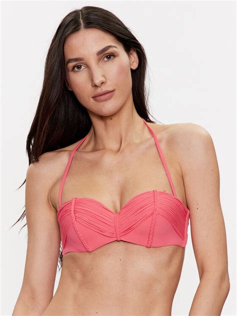 Guess Góra od bikini E3GJ00 MC043 Różowy Modivo pl