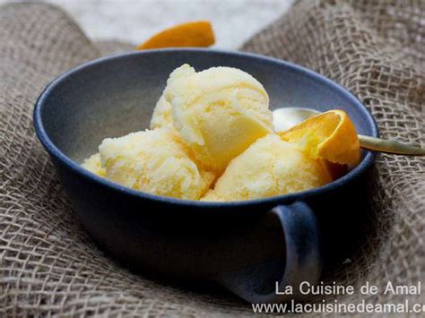 Recettes De Sorbets Et Orange