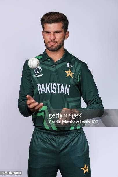 Shaheen Afridi Pose Photos And Premium High Res Pictures Getty Images