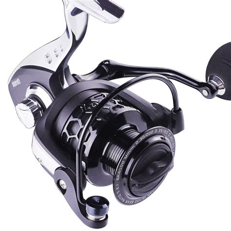 LINNHUE Fishing Reel GK1000-7000 5.2:1 Metal Spool Body Handle 8KG Ma ...