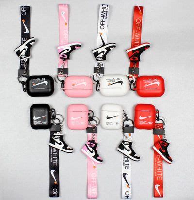 Nike Off White Full Set Case Sneaker Keychain Lanyard For Iphone X