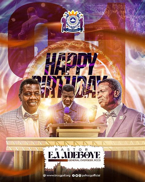 PASTOR ENOCH ADEBOYE RELEASES MOVIE AS HE TURNS 81