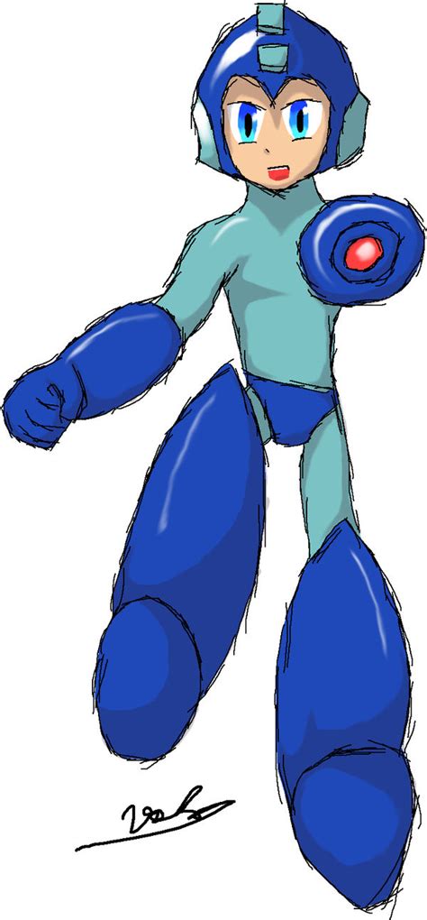 Megaman Fan Art By Hypermantopv On Deviantart