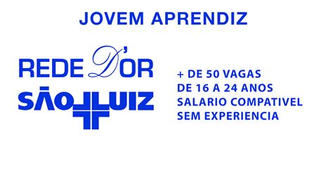 Jovem Aprendiz Rede D Or Como Se Inscrever Programa De Aprendizagem