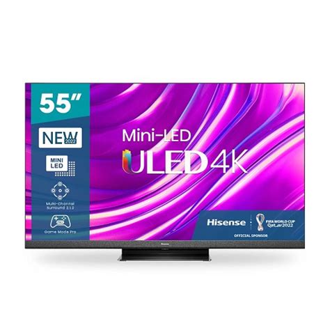 Hisense 55” 55U8H Mini-LED ULED 4K TV - Kloppers