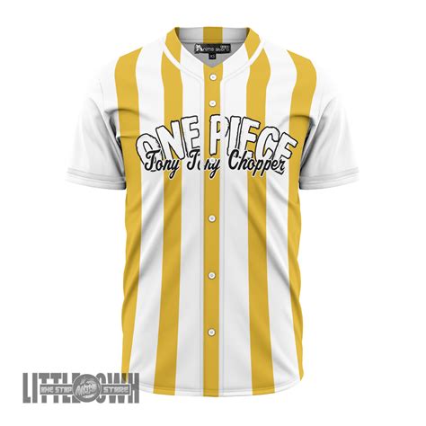 One Piece Baseball Jersey Custom Tony Tony Chopper Costumes Cosplay