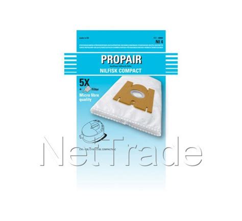 Nilfisk Sac Aspirateur Propair C 20 Set 5 Pieces 1 Microfiltre 120x95