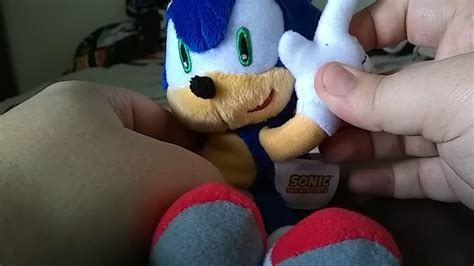 Tomy Sonic The Hedgehog Plush Review Youtube