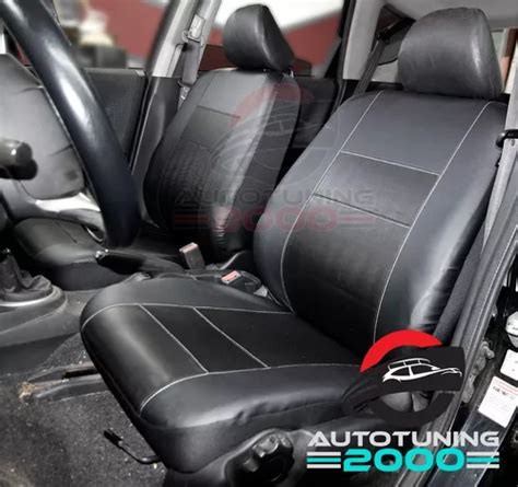 Fundas Cubre Asientos Cuero Premium Punzonada Toyota Hilux En Venta En