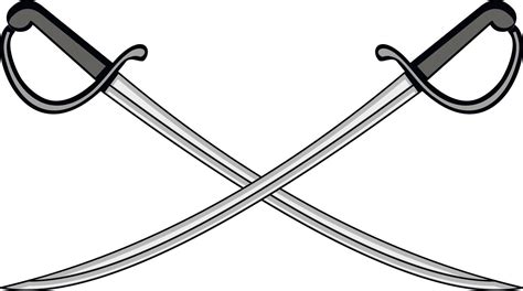 Heraldic Crossed Swords 12304948 Vector Art At Vecteezy