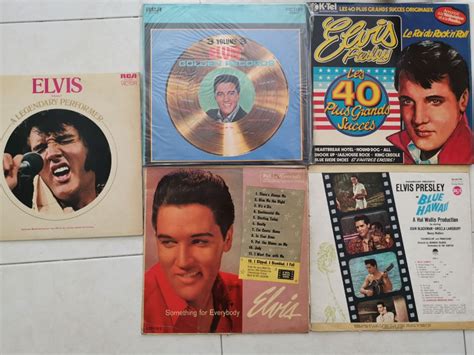 Elvis presley vinyl records, Hobbies & Toys, Music & Media, Vinyls on ...