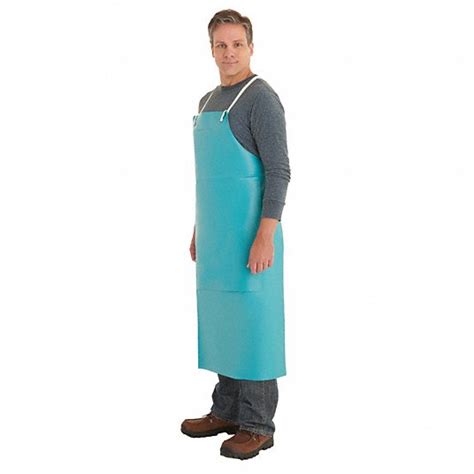 Alphatec Vinyl 18 Mil Thick Bib Apron 30rn5756 102 Grainger