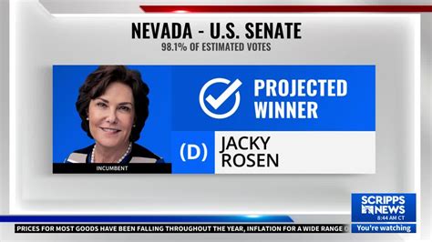 Democrat Jacky Rosen Projected To Hold US Senate Seat In Nevada