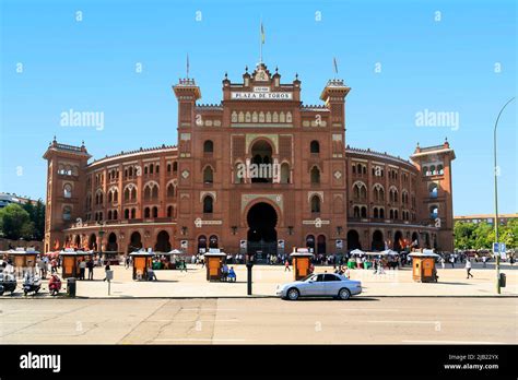 MADRID SPAIN MAY 24 2017 This Is An Arena For Bullfighting In The