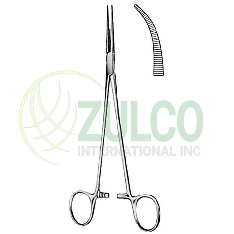 Halstead Mosquito Hemostatic Forceps BJ Curved 18cm 7