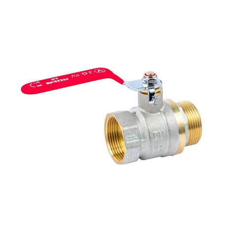 1 1/4" (DN32) Кран Шаровой Гайка - Штуцер Красная Ручка Valve JG — в ...