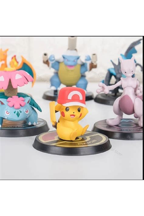 Hediyeconcepti Tak M Pokemon Aksiyon Fig Rleri Mewtwo Pikachu Oyuncak