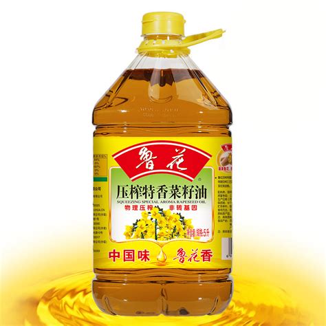 鲁花 压榨特香菜籽油 5L