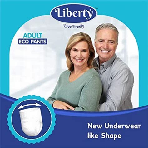 Adults Protective Underwear Liberty Eco Adult Diaper Pants Size 115cm At Rs 620pack In Saharanpur