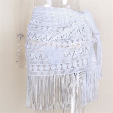 Robe De Plage Femmes Short Sarongs Beach Wrap Sheer Bikini Wraps Cover Ups Pour Maillots De Bain