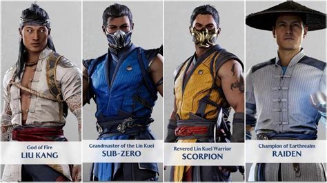 Profil Karakter Mortal Kombat Scorpion Saudara Sub Zero