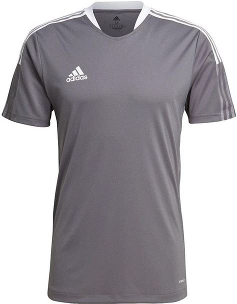 Koszulka męska adidas Tiro 21 Training Jersey szara GM7587 Adidas