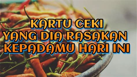 Kartu Ceki Ada Rasa Malu Dan Takut Yang Dia Rasakan Kepadamu Saat Ini