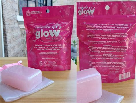 Original Chokchok Glow Premium Collagen Soap With Niacinamide