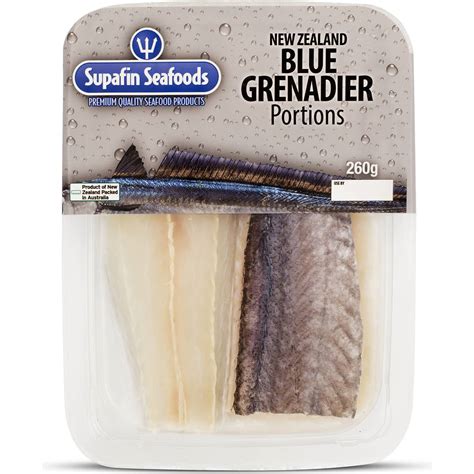 Supafin Seafoods Blue Grenadier Fillets 260g | Woolworths