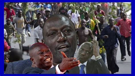 End Of The Road For Ruto Angry Teachers Storms Statehouse Blocks Ruto