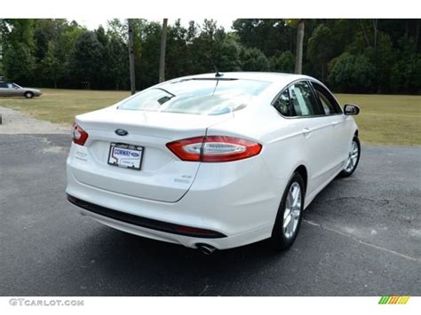 2014 Oxford White Ford Fusion SE EcoBoost 85642846 Photo 5 GTCarLot