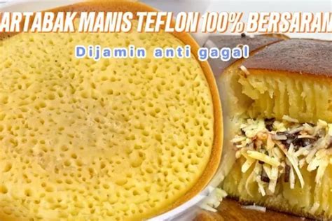 Resep Rahasia Martabak Manis Teflon Empuk Bersarang Dan Lezat Timenews