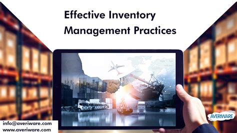 Effective Inventory Management Practices For Smbs