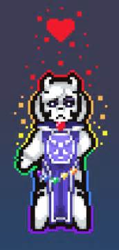 Undertale Asriel Pixel Art