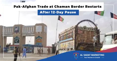 Pak Afghan Trade At Chaman Border Restarts After 12 Days