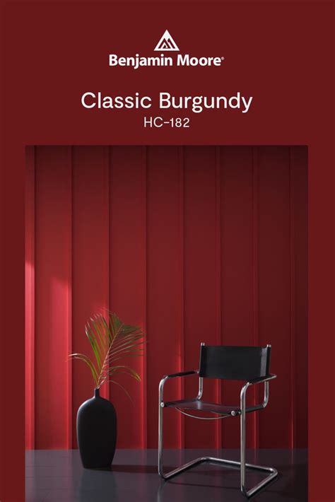 Classic Burgundy HC 182 By Benjamin Moore