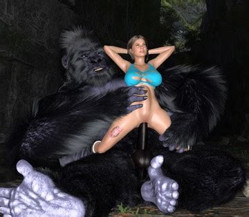 Kong Having Fun With Lara Croft Muses Sex And Porn Comics
