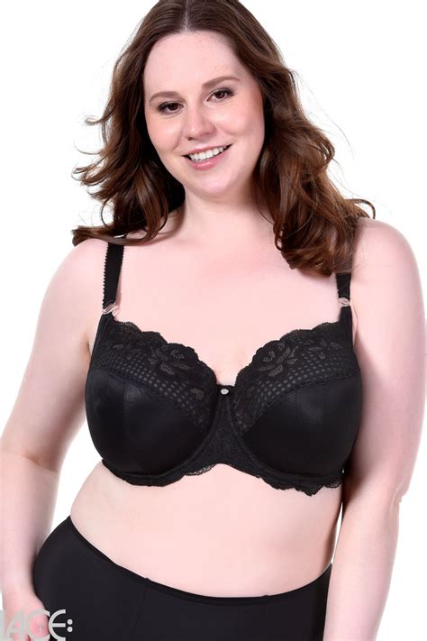 Fantasie Lingerie Reflect Beha Side Support I M Cup BLACK Lace Lingerie Nl