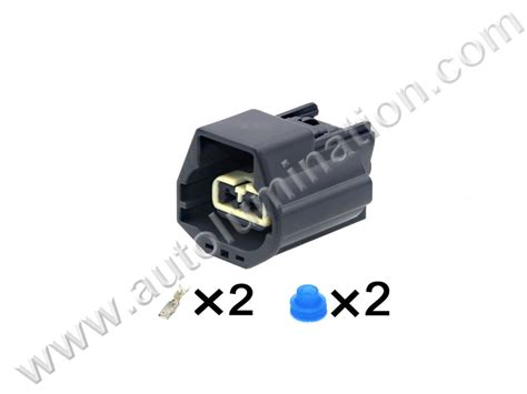 Female Connector Kit Plug Socket 2Pin 7183 5575 10 Yazaki B87A2 7183