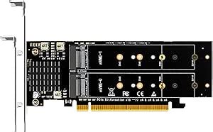 Glotrends Pa Quad M Nvme To Pcie X Adapter Support X M