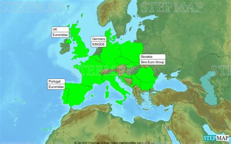 Stepmap Europa Landkarte Für Europa