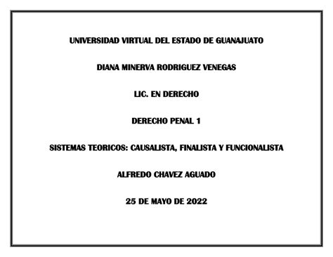 Rodriguez Diana R4 U3 RETO 4 DERECHO PENAL 1 UNIVERSIDAD VIRTUAL