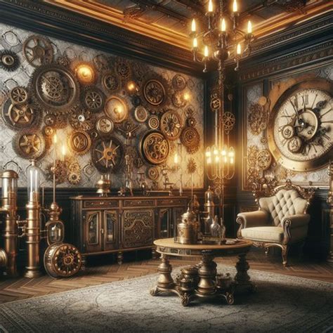 10 Steampunk Decor Ideas