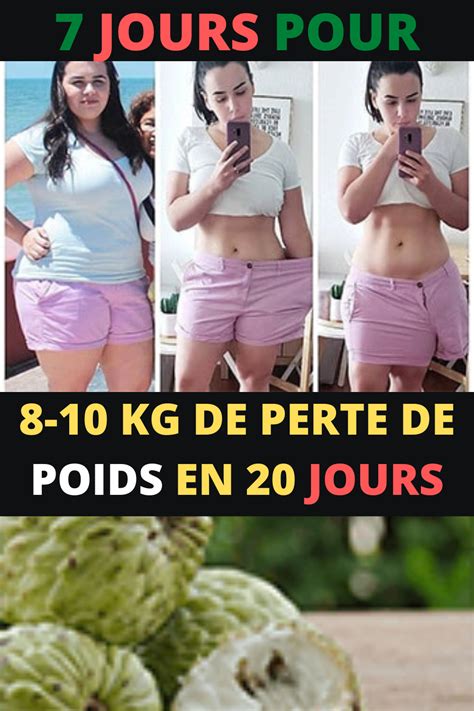 Kg De Perte De Poids En Jours Perte De Poids Perdre Du Poids