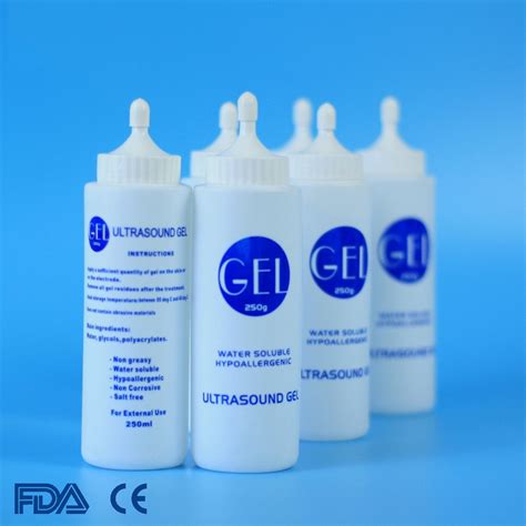 Hot Sale Medical Ml Ecg Gel And Ultrasound Gel Bottle Ml