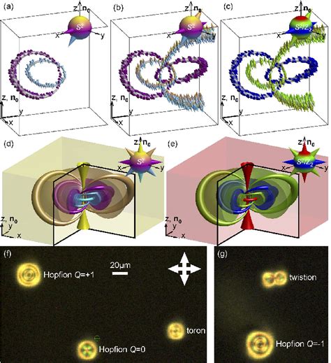 Figure 1 From Diversity Of Knot Solitons In Liquid Crystals Manifested By Linking Of Preimages